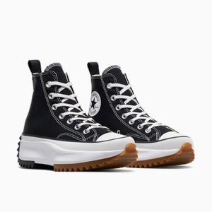Converse run star hike platform tennis shoes unisex